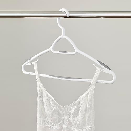 Neatfreak Set of 12 Deluxe Non Slip Clothes Hangers - Space Saving Design for Jackets, Pants, Shirts, 360 Degree Swivel Neck, Soft Grip Bars, Produced in North America - Image 7