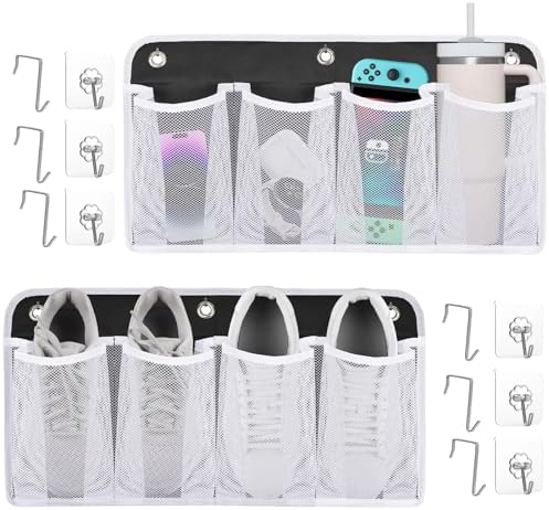 RV Shoe Storage for Bedside - 4 Pocket Wall Mounted Entryway Shoes Rack - Image 7