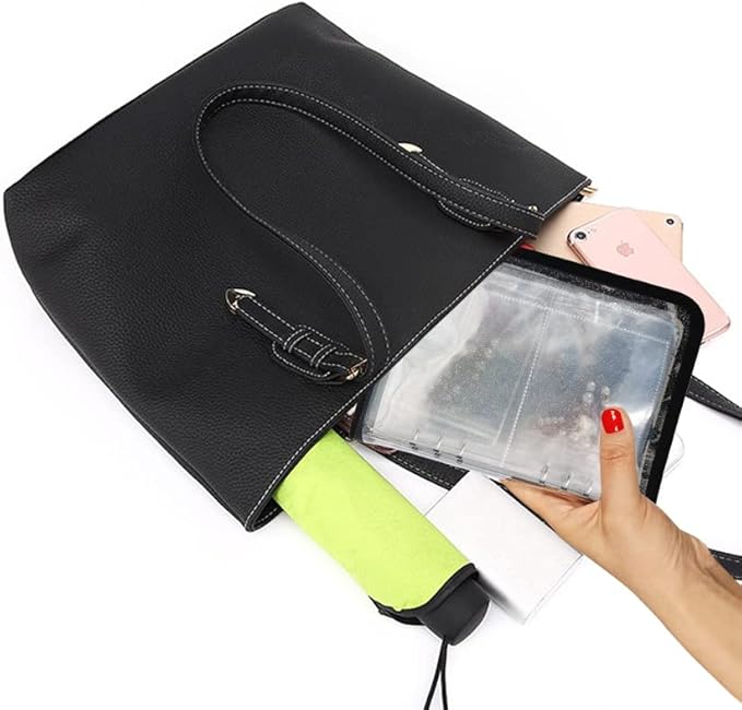 Transparent Jewelry Storage Book Travel Jewelry Organizer Earring Organizer Case Bracelet Holder for Necklace Ring with Anti tarnish Pouches, Pack of 2