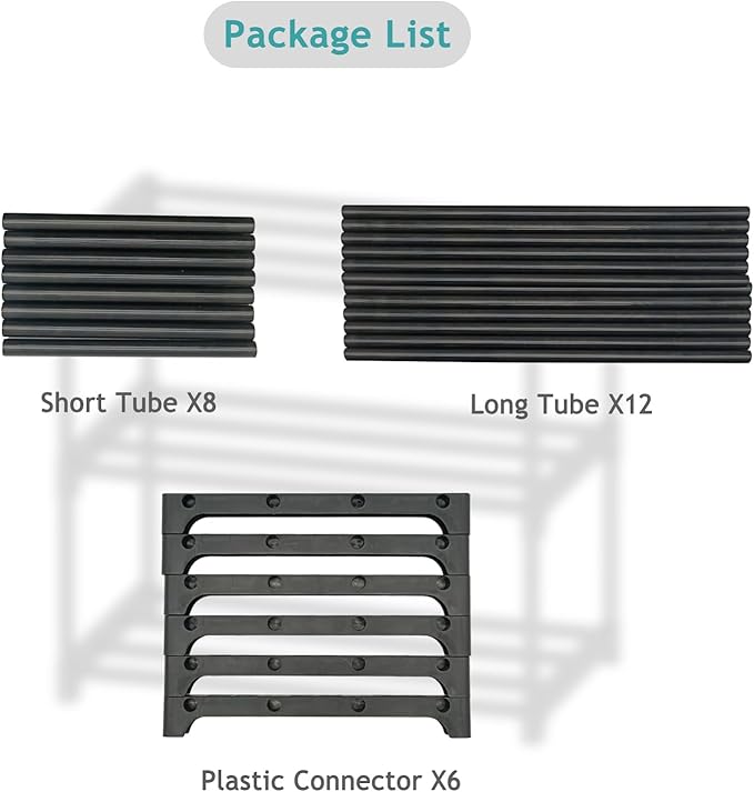 Autonomier 3 Tier Extra Small Shoe Rack (16.3" Wide), Narrow Stackable Shoe Shelf for Kids Toddler Adult, Lightweight Shoe Rack Stand for Closet Dorm Storage Organizer, Front Door Entrance, Entryway