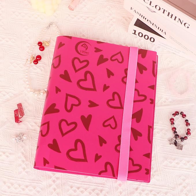 17Dec Large Transparent Jewelry Storage Book with 300 Pockets and 50 Jewelry Pouches,Travel Jewelry Organizer and Storage,Jewelry Binder Organizer for Earring,Bracelet,Necklace