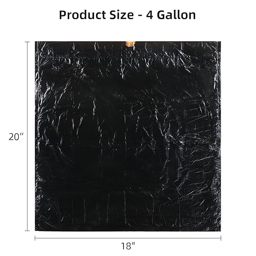 funest Trash Bags, 4 Gallon Small Drawstring Garbage Bags 75 Counts, Thick Plastic Wastebasket Liners for Bathroom Toilet Office Bedroom