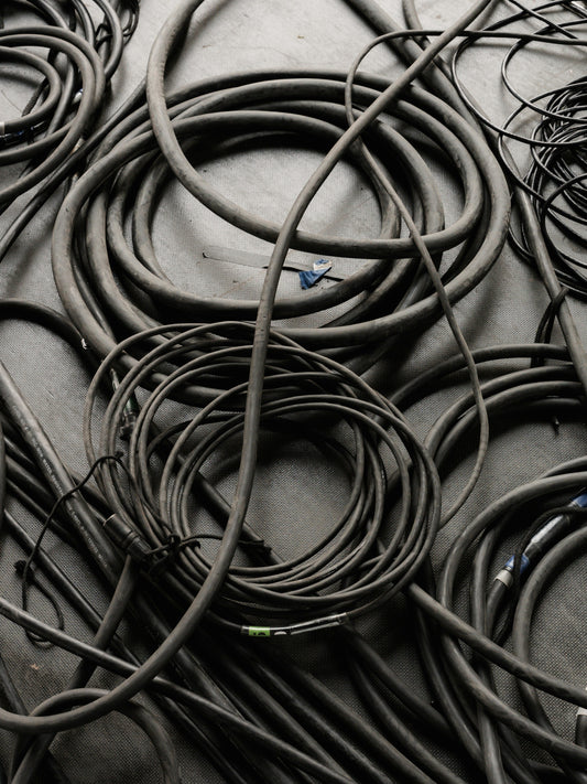 [ORGMENT] The "Velcro Cable Sleeve Wrap": How to tame rat-nest cords inside deep tech and appliance drawers