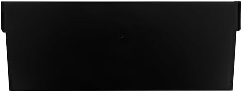 Akro-Mils 40150 Plastic Width Dividers for 4" Tall Shelf Bins, 24-Pk, Black by Akro-Mils