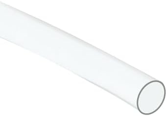 UXCell Clear PVC Tube Wire Harness Tubing, 1/4-inch(6mm) ID 23ft Sleeve for Wire Sheathing Protection by uxcell