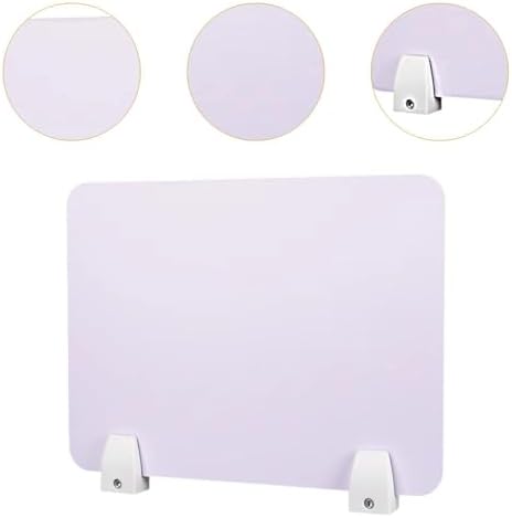 Desktop Partition Board Multipurpose Desk Divider Guard Panel Separate Board for Classroom Office Library Call Center Teacher- 40x40cm - Image 4
