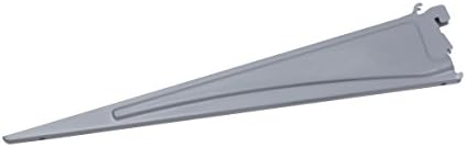 ClosetMaid 23582 Heavy Duty 16-Inch Bracket, Grey , Gray by Unknown