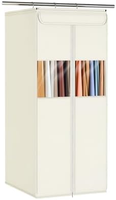 Zilink Garment Storage Bags for Hanging Clothes Suit Garment Bag 40in Beige by Zilink