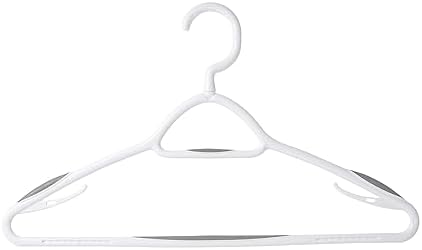 Neatfreak Set of 12 Deluxe Non Slip Clothes Hangers - Space Saving Design for Jackets, Pants, Shirts, 360 Degree Swivel Neck, Soft Grip Bars, Produced in North America - Image 2