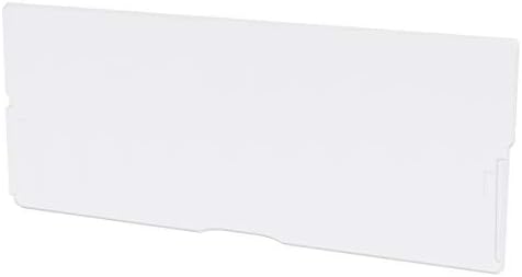 Akro-Mils 40717 Length Dividers for Plastic Storage Hardware and Craft Cabinet Large Drawers, (6-Pack), Clear by Akro-Mils