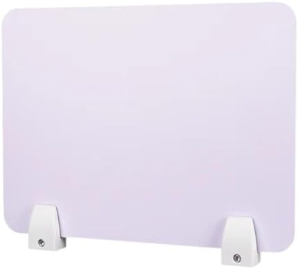 Desktop Partition Board Multipurpose Desk Divider Guard Panel Separate Board for Classroom Office Library Call Center Teacher- 40x40cm by Unknown