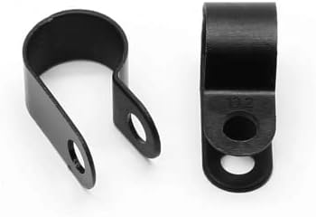 1/2 Inch R-Type Cable Clamps, 120pcs Nylon Wire Cable Clips - Image 5