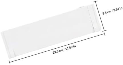 2pcs Adjustable Drawer Dividers Organizer, Multi-functional Expandable Drawer Separators Board for Bedroom and Kitchen Clothing Storage, White Plastic Partition Panels - Image 2