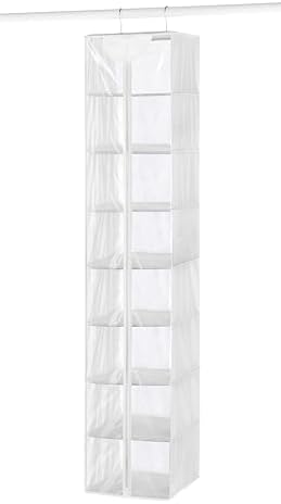 Whitmor Crystal Clear Hanging Sweater Bag - White - Image 4