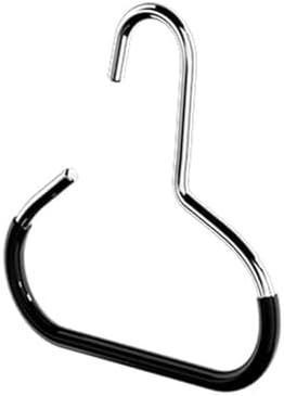 Hat Organizer – Multi-Functional Hat Hanger Rack & Scarf Hanger with Open Loop Design, Anti-Slide Steel, for Closet Bedroom Bathroom Balcony, Stores Hats Belts Scarves Ties (Black) by Unknown
