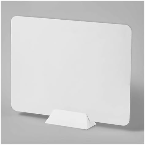 Adjustable Standing Desk Privacy Panels - Clamp-on Dividers for Office & Study - PVC Material, Freestanding Screens with Small Brackets - Ideal for Students & Professionals by Unknown