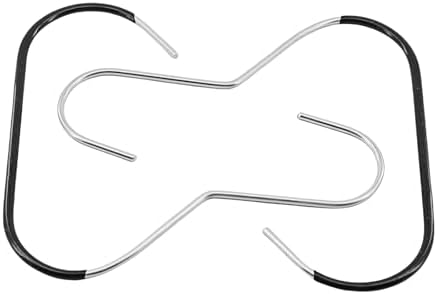 8 Pack Hat Hangers for Closet, Premium Hat Organizer for Baseball Caps, Black Baseball Hanger Holder for Closet, Metal Ball Cap Hat Racks Storage Organizer for Caps Head Scarf Belt Tie (8 Black) - Image 4