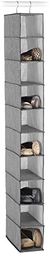 Whitmor Hanging Shoe Shelves - Crosshatch Gray - Image 6