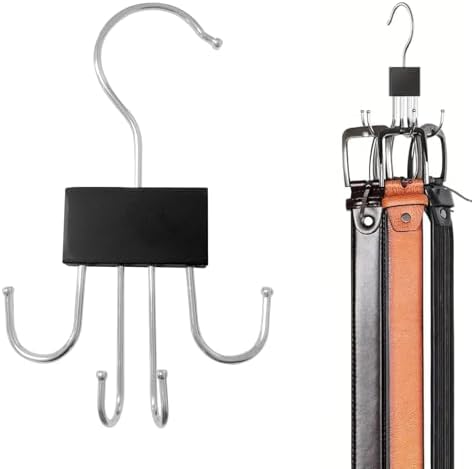 Belt Hanger,Tie Bra Belt Hanger Organizer for Closet,Tie Rack by Unknown