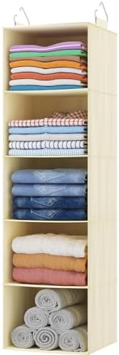 Lifewit Hanging Closet Organizer and Storage for Clothes 5 Tier by Lifewit