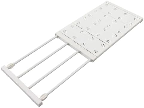 Wardrobe Partition Board, Storage Extendable Rod Space Saving Layered Partition Board for Cabinet (Length 48‑80cm/18.9‑31.5in) - Image 2