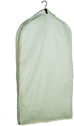 Foster-Stephens Acid-Free Cotton Muslin Suit Garment Bag | Archival Storage | Closet Storage Organizer for Suits and Coats | 42" by FOSTER-STEPHENS%2C+INC.