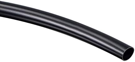uxcell Black PVC Tube Wire Harness Tubing, 8.5mm ID 23ft Sleeve for Wire Sheathing Wire Protection by uxcell