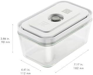 ZWILLING Fresh & Save Glass Airtight Food Storage Container, Meal Prep Container - Medium - Image 3
