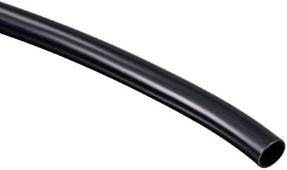 uxcell Black PVC Tube Wire Harness Tubing, 1/4-inch(6mm) ID 23ft Sleeve for Wire Sheathing Wire Protection by uxcell