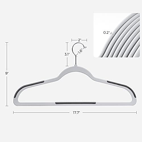 SONGMICS Clothes Hangers, Set of 100, Space-Saving - Image 6