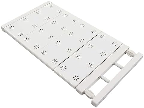 Wardrobe Partition Board, Storage Extendable Rod Space Saving Layered Partition Board for Cabinet (Length 48‑80cm/18.9‑31.5in) - Image 5