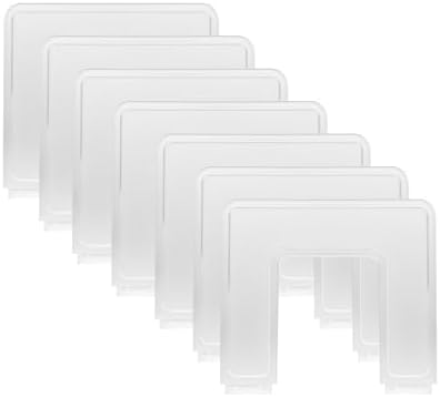 Adjustable File Sorter Accessories 6 Pieces Upright Plates, Expandable File Folder Holder Accessory, Desktop Binder Organizer, School Office File Organizer, Translucent Frosted by LuluEasy