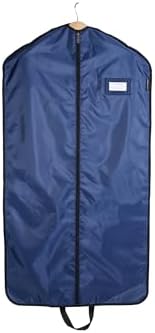 Covermates Garment Bag Set for Closet Storage and Travel, 24"W x 44"L, Blue by Covermates