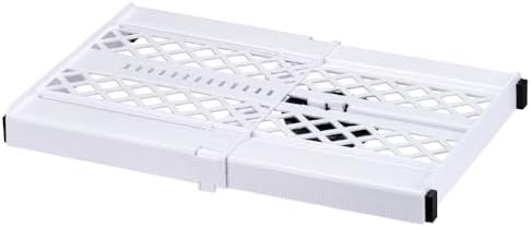LockerMate Adjust-A-Shelf Locker Shelf, School Organizer, White by LockerMate