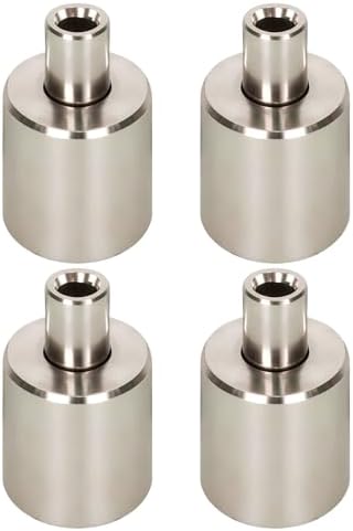 1/16 Inch Cable Clamps, 1/16" M3 304 Stainless Steel Wire Rope Cable Clip Clamp, Reusable One Way Wire Rope Clips for 1.5mm-2.0mm Cable for Holiday Decorations for Outdoors/Indoors- 4 PCS by GoalMad