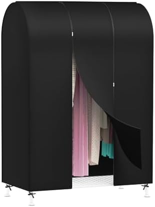 Zilink Garment Rack Cover Clothes Rack Cover Garment Bags Protector 43 in by Zilink