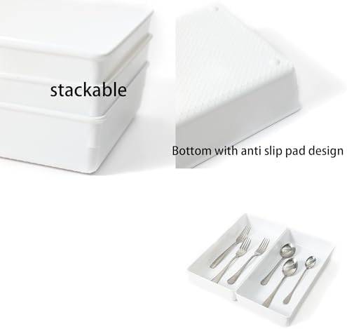 Strong Plastic Drawer Organizer Tray 6x12'' - Image 3