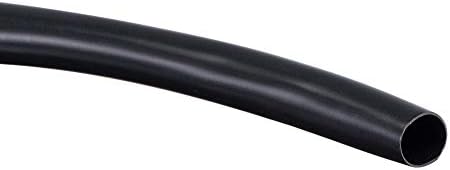 uxcell Black PVC Tube Wire Harness Tubing, 3/8-inch(10mm) ID 23ft Sleeve for Wire Sheathing Wire Protection by uxcell