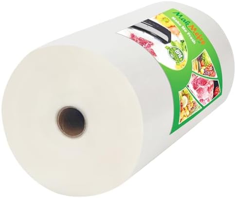 MakMeFre 1Pack Vacuum Sealer Bags Rolls 11"x150' for Food Storage by MakMeFreDirect