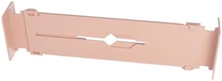 Agatige 2PCS Expandable Drawer Dividers, Plastic Partition Board Separators Adjustable Dresser Drawer Organizers for Dresser Bathroom Closet Kitchen (Pink) by ExploreFromOrfaty