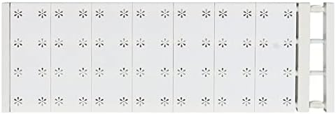 EVGATSAUTO Adjustable Telescopic Wardrobe Storage Partition Board Closet Organizer Shelf Divider Rod for Cabinet Bathroom Kitchen Bookcase with ABS Material (Length 73‑125cm/28.7‑49.2in) - Image 6