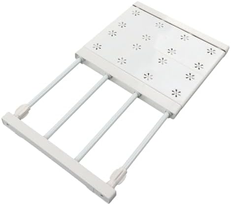 Extendable Wardrobe Partition Board, Layered Storage Divider for Cabinet, Telescopic Rod Adjustable Shelving Organizer with ABS Material for Closet Bathroom Kitchen (Length 30‑40cm/11.8‑15.7in) - Image 3