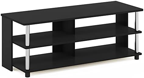 Furinno Turn-N-Tube Shoe Rack, 3-Tier Shoe Organizer, Compact Shoe Storage with Open Shelves and Stainless Steel Tubes, 15.5 x 41.1 x 15.8, for Closet Entryway, Office, Garage, Americano - Image 5
