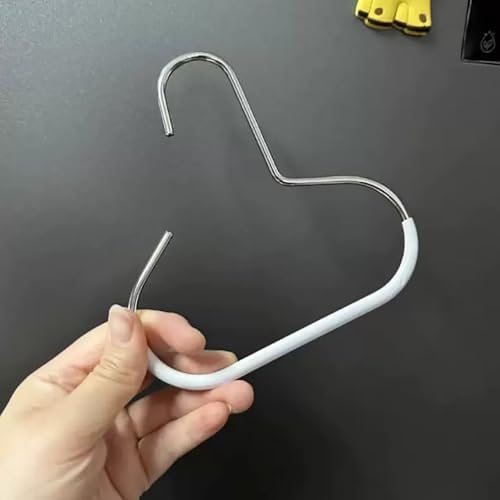 4 Pack Hat Hangers for Closet, Premium Hat Organizer for Baseball Caps, White Baseball Hanger Holder for Closet, Metal Hats Hook Rack Storage Organizer for Cap Head Scarf Belt Tie (4 White) - Image 3