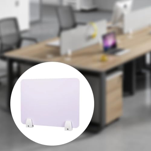 Desktop Partition Board Multipurpose Desk Divider Guard Panel Separate Board for Classroom Office Library Call Center Teacher- 40x40cm - Image 2