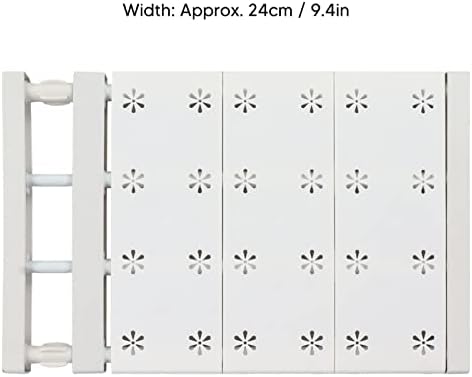 Extendable Wardrobe Partition Storage Board - Space Saving Layered Divider for Cabinet, Adjustable Closet Organizer(38-60cm) - Image 2