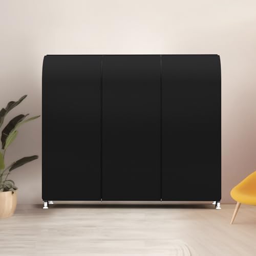 Zilink Garment Rack Cover Large Garment Bags Protector 72 in, Black - Image 5