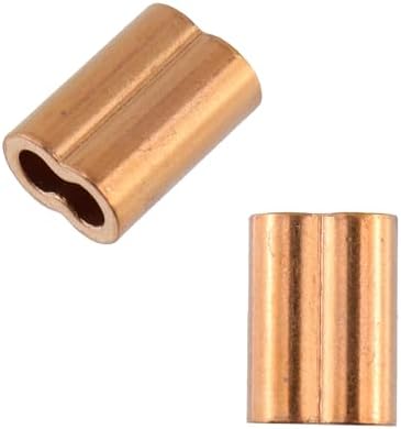 Antrader Cable Crimp Sleeves for Crimping Wire Rope Cable,20Pcs,(5/32") - Image 3