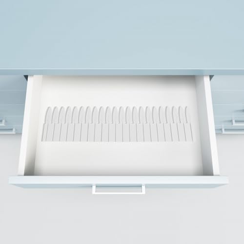 Adjustable Plastic Drawer Dividers Multi-functional Drawer Partition Boards 4pcs for Organizing Cabinets and Wardrobes, Easy Installation, Versatile Use for Kitchen and Bedroom - Image 6
