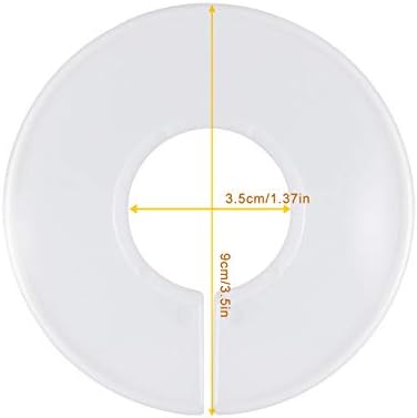 20 Pack Clothing Rack Size Dividers, Wardrobe Round Hangers Label Closet Dividers with 1 Piece Marker Pen for Clothes Organization(White, Blank) - Image 7